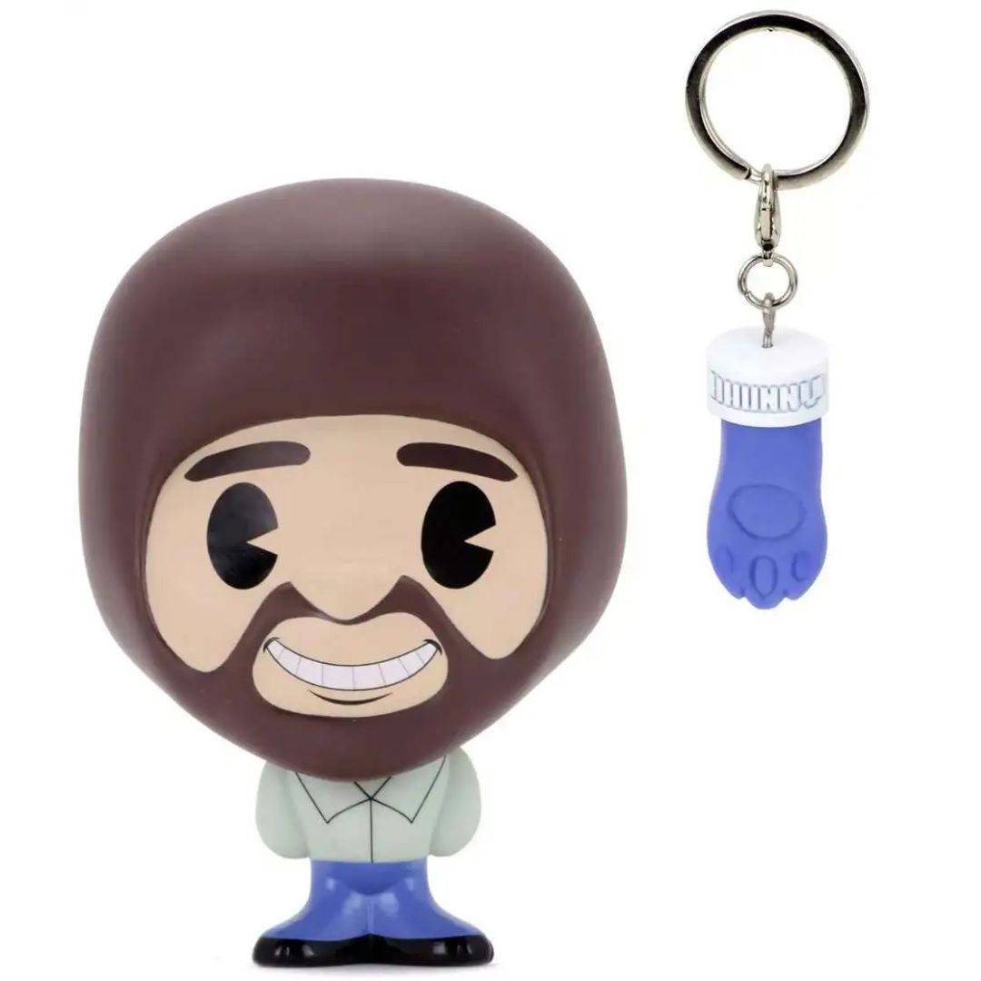 Малыш-робот Банни: Боб Росс: 4-дюймовая виниловая фигурка Боба Росса