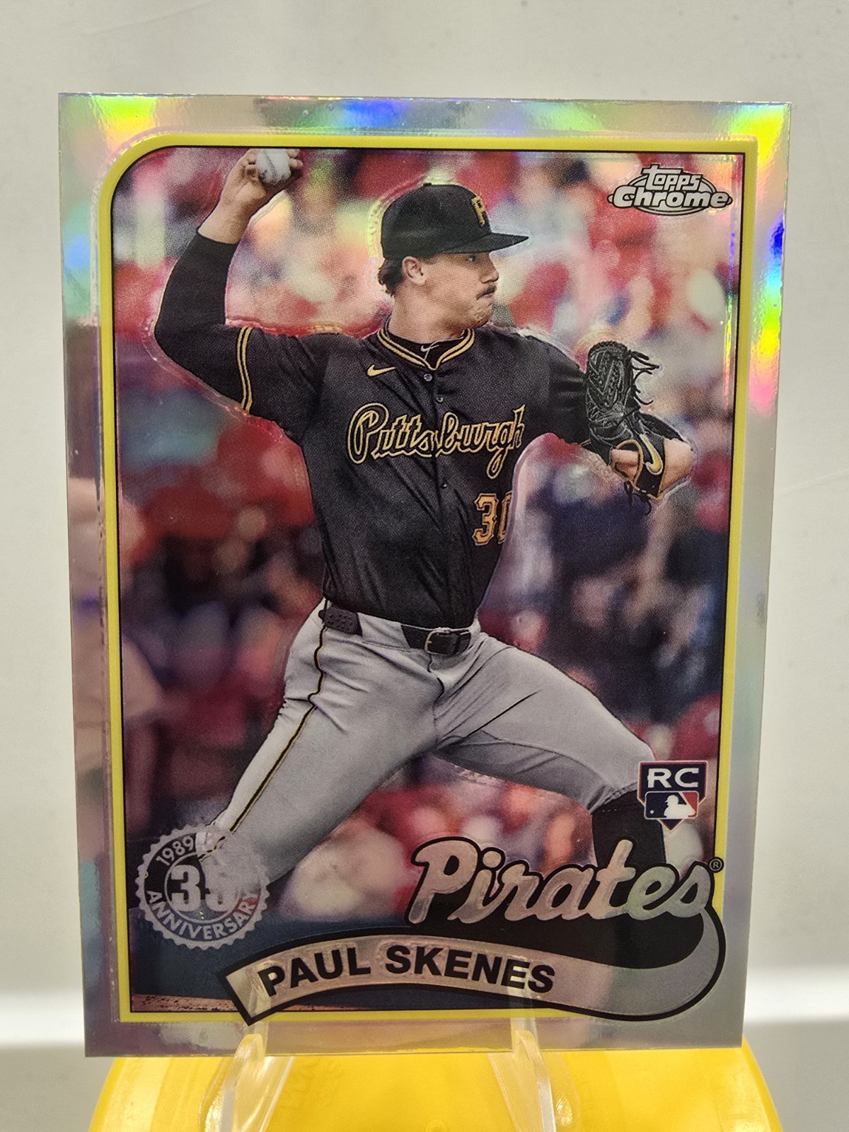 2024 Topps Chrome Update Series - 1989 Topps Baseball Paul Skenes #89CU-1 (RC)