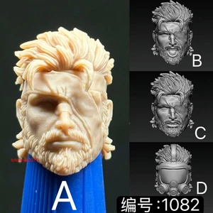 1:6 1:12 1:18 Punisher Battle Damage Head Sculpt For 12" 6" 3.75"Action Figure