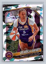 2025 Panini Prizm WNBA #39 Dearica Hamby Ice Prizms