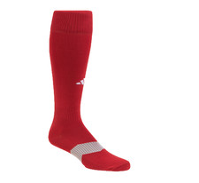 Adidas Medium Metro IV Soccer Over the Calf Socks Arch Ankle Compression M Red