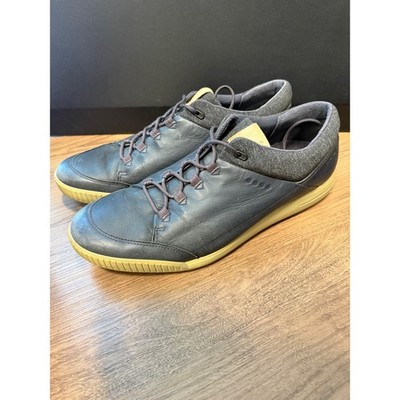 Ecco Street Golf HydroMax Spikeless Blue Shoes Mens Size US 12-12.5 EU 46