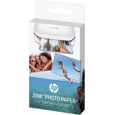 5 Pack - HP Sprocket Zink Photo Paper 2x3" for HP Sprocket Photo Printers, 20ct