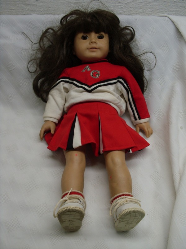 PLEASANT COMPANY AMERICAN GIRL DOLL 18" CHEERLEADER