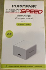 PureGear LightSpeed USB-C Wall Charger - White (63503PG)