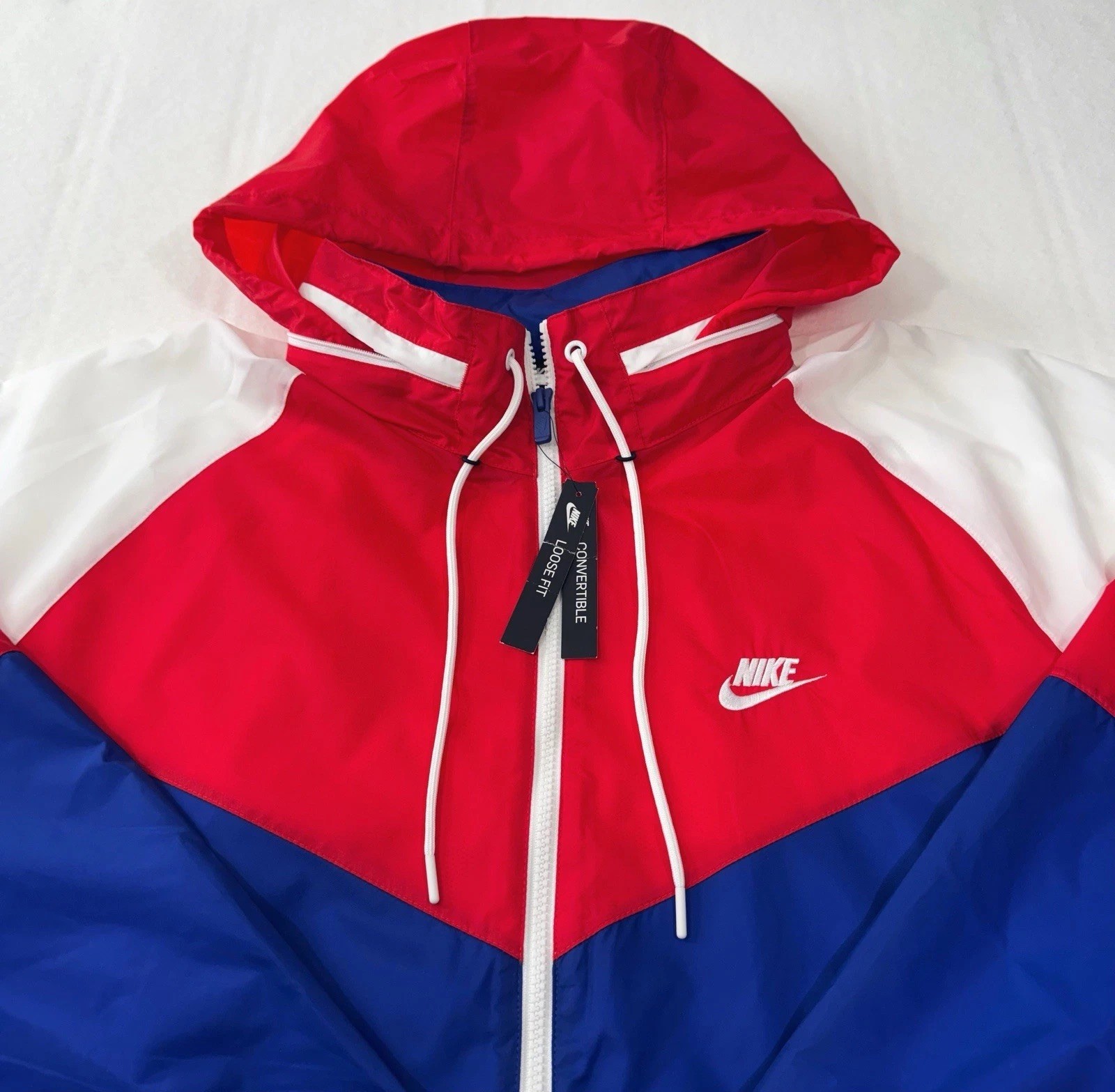 NEW RARE Nike Sportswear Retro USA Windrunner Windbreaker Jacket Men’s 2XL - second product detail image