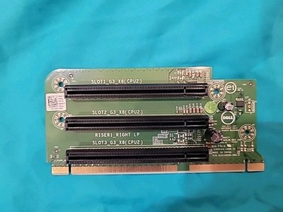 Dell PowerEdge R730 R730XD PCI Riser 1 Card 3 Slots PCI-E X8 Dell P/N: 04KKCY