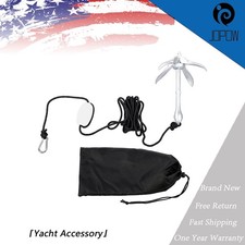 For Canoe Kayak Raft Boat 1.5LB/3.3LB/5.5LB/7.05LB Marine Kayak Anchor Kit