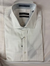 Forsyth Of Canada Dress Shirt Mens Non Iron Tailor Fit 17 Button Shirt NWT