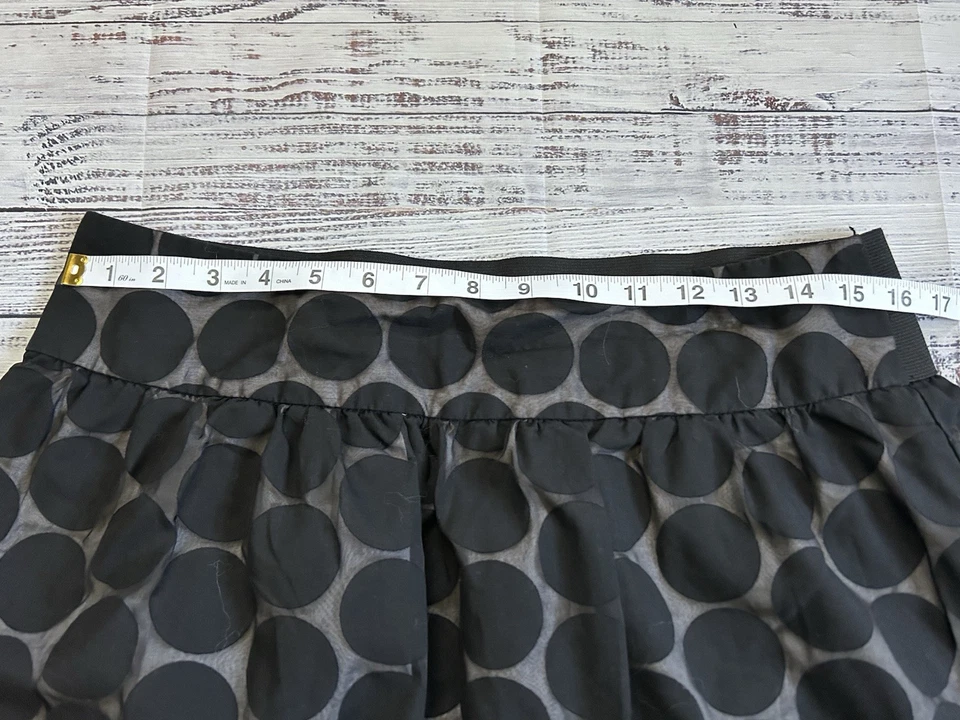 Maurices 女式 L 码黑色圆点拉内衬裙芭蕾舞芯 — 第 4/4 张图片