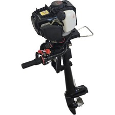 Motore Fuoribordo SHERPA 1,3CV Gommone Barca Outboard Motor CDI Aria Raffreddato