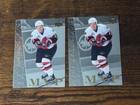 (2) 1996-97 Washington Capitals Daniel Alfredsson Upper Deck SILVER MVP UD39 RC