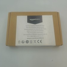 8-Pack Rechargeable AAA NiMH High-Capacity Batteries, 850 mAh, 1.2V, Recharge up