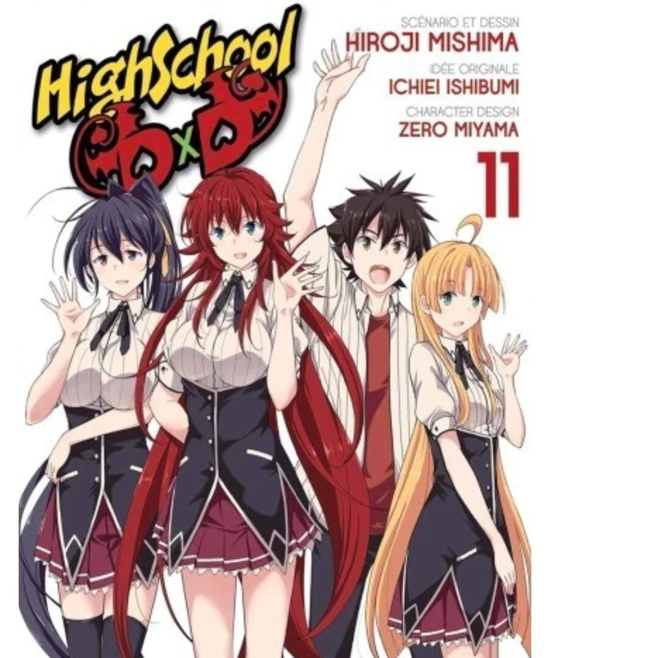High School DxD Manga Complete Set 1- 11 English Version Comic Book Series + DHL - Image 3 of 4
