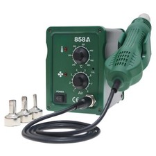 Hot Air Gun Soldering Station Soldering Iron 2-in-1 Digital Hot Air Gun