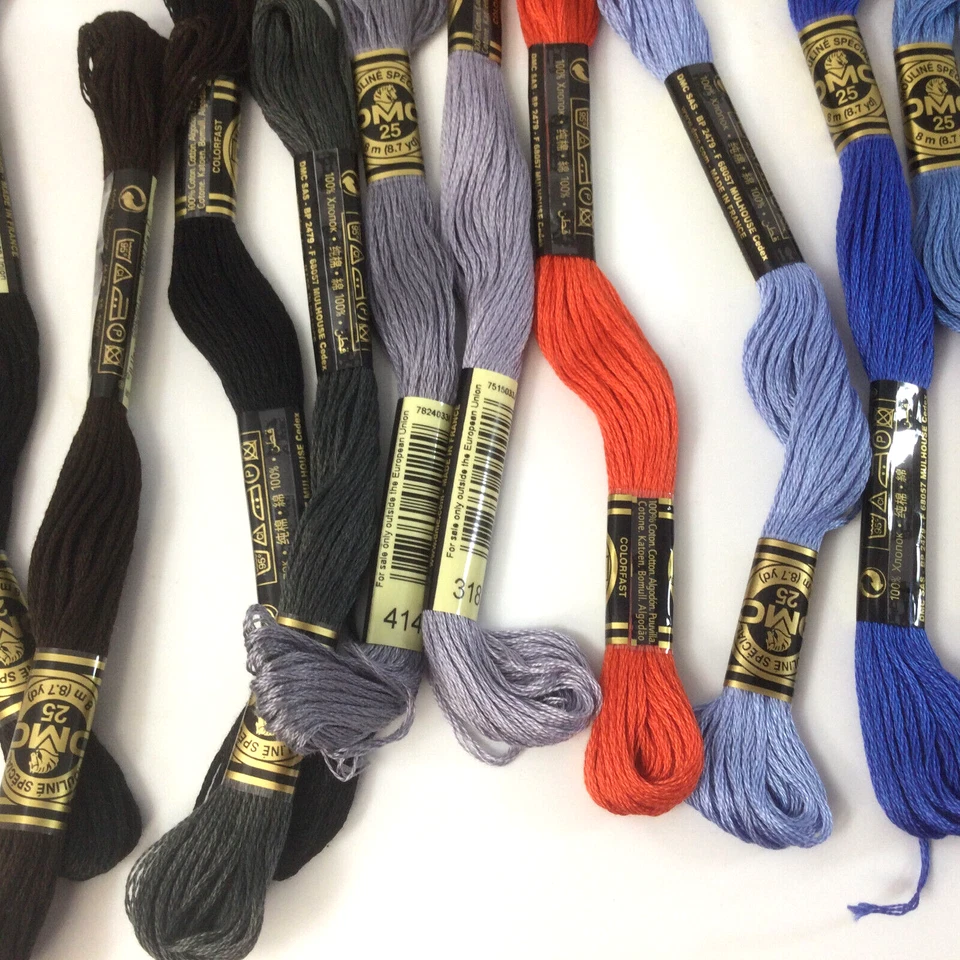 Mouline Special Needlepoint Multicolor Cotton Embroidery Floss Tread Lot 38 New - Image 2 of 4