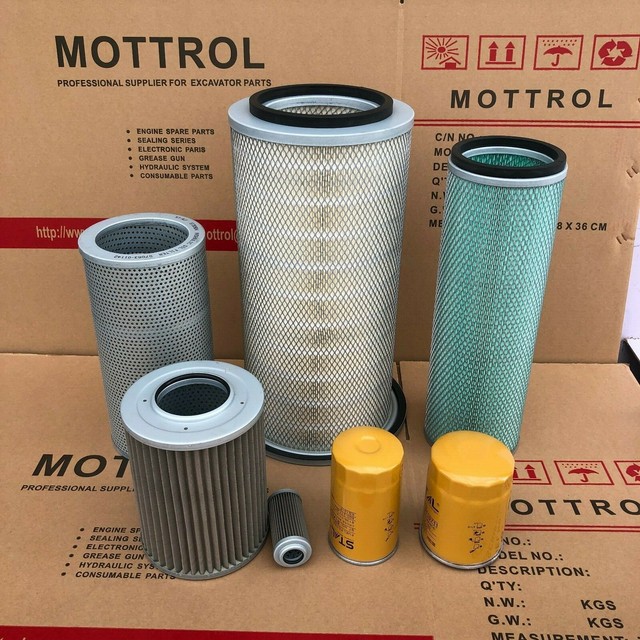 FITS FOR KOMATSU PC2003 6D105 ENGINE FILTER (AIR ,FUEL ,OIL ,HYDRAULIC