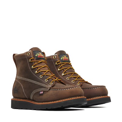 Thorogood Shoes 814-4135 American Heritage Crazyhorse 6''  Moc Toe Made in USA