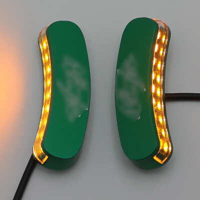 For Kawasaki Ninja ZX10R 2011-2015 2014 LED Green Mirror