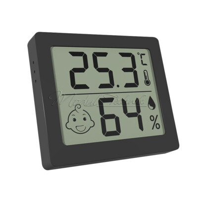 Home Temperature Humidity Meter Large Screen Fahrenheit Celsius Switchable