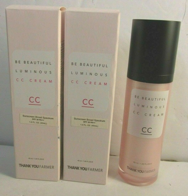 thank you farmer be beautiful luminous cc cream