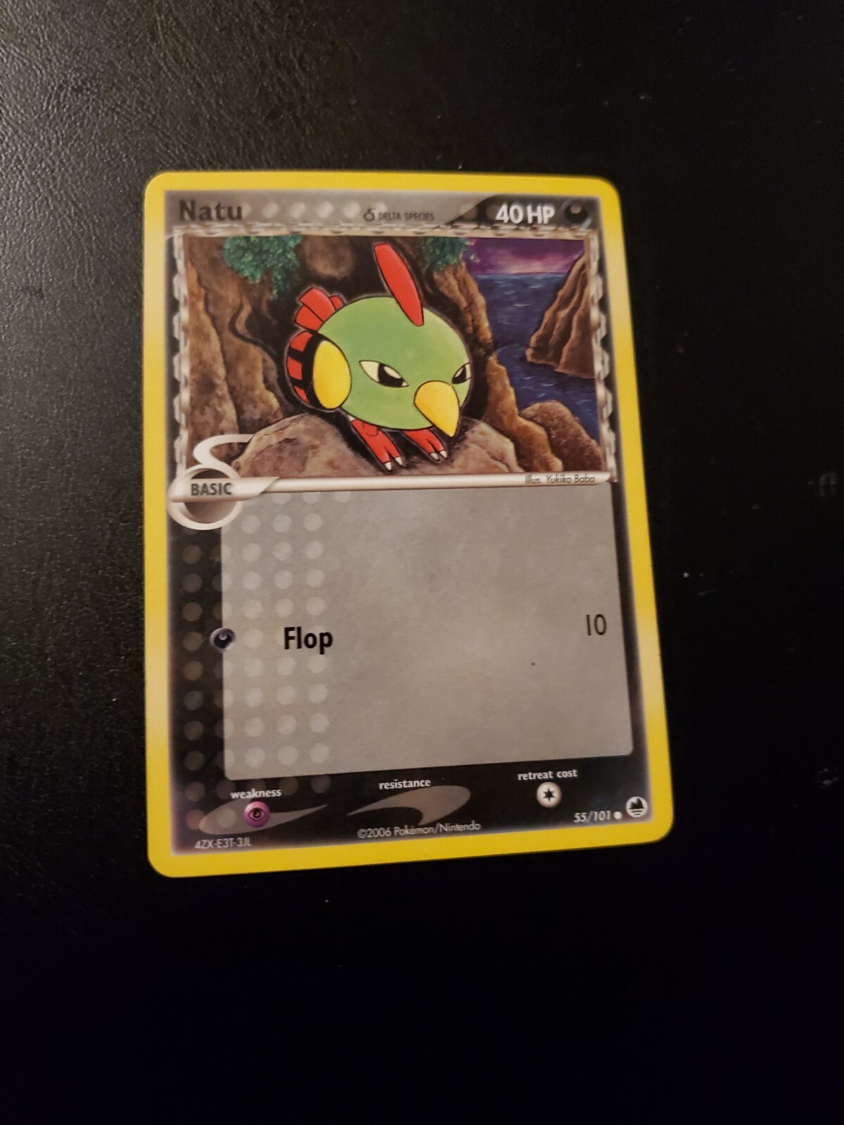 Natu 55/101 2006 EX Dragon Frontiers Common Near Mint Pokémon Trading Card!