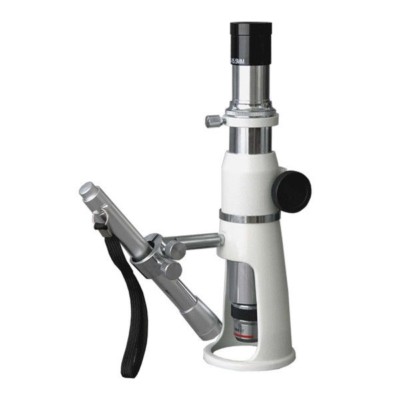 AmScope H250 20X & 50X Stand / Shop / Measuring Microscope + Pen Light