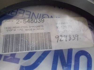 NOS Sunstar Rear Sprocket 39T Kawasaki 1990-2004 ZX600 Ninja 2