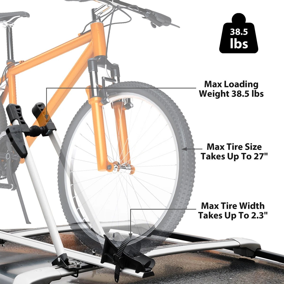 Upright roof bike carrier deals