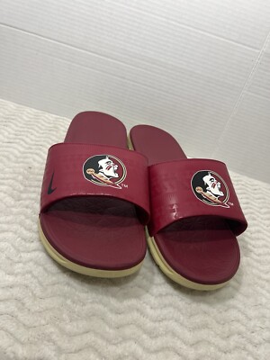 Deadstock Nike Benassi Solarsoft Slides FSU Men s 14 Flip Flop Sandals 844631-60