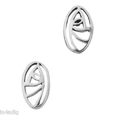 Glasgow Rose Sterling Silver Stud Earrings