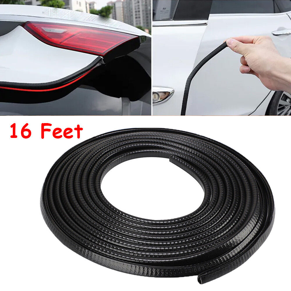 5M Car Rubber Seal Trim Door Edge Guard Weatherstrip Protector