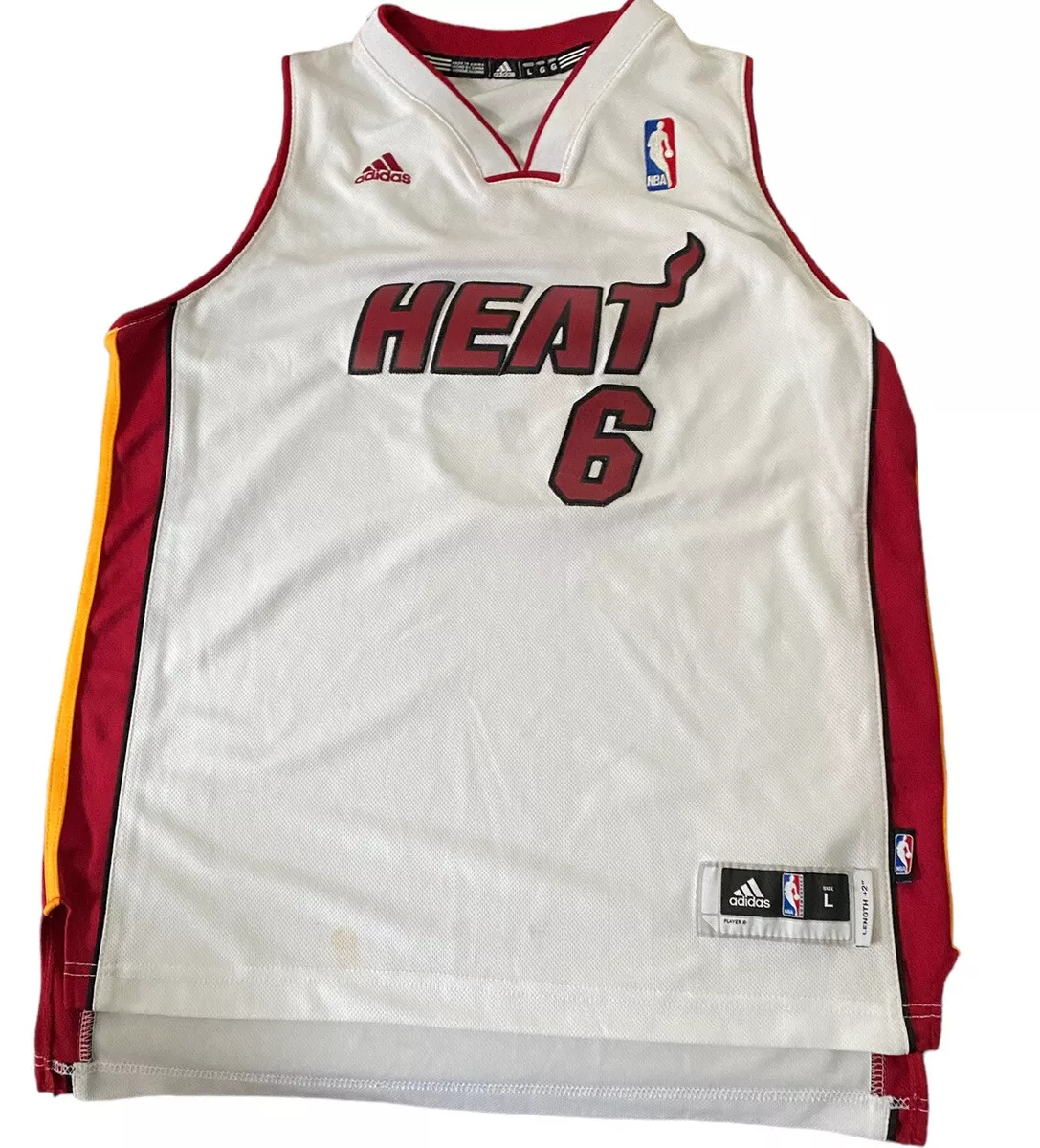 Miami Heat Lebron James Jersey Youth L