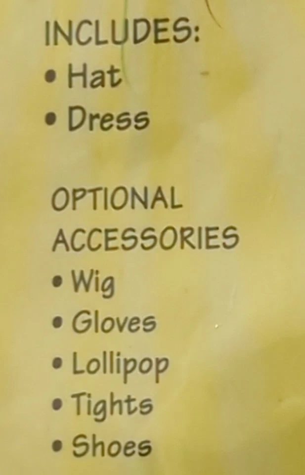 Vestido Payaso Halloween Disfraz Niño Talla Mediana 8-10 Dos Piezas, Sombrero y Vestido-Nuevo Foto 3 de 4