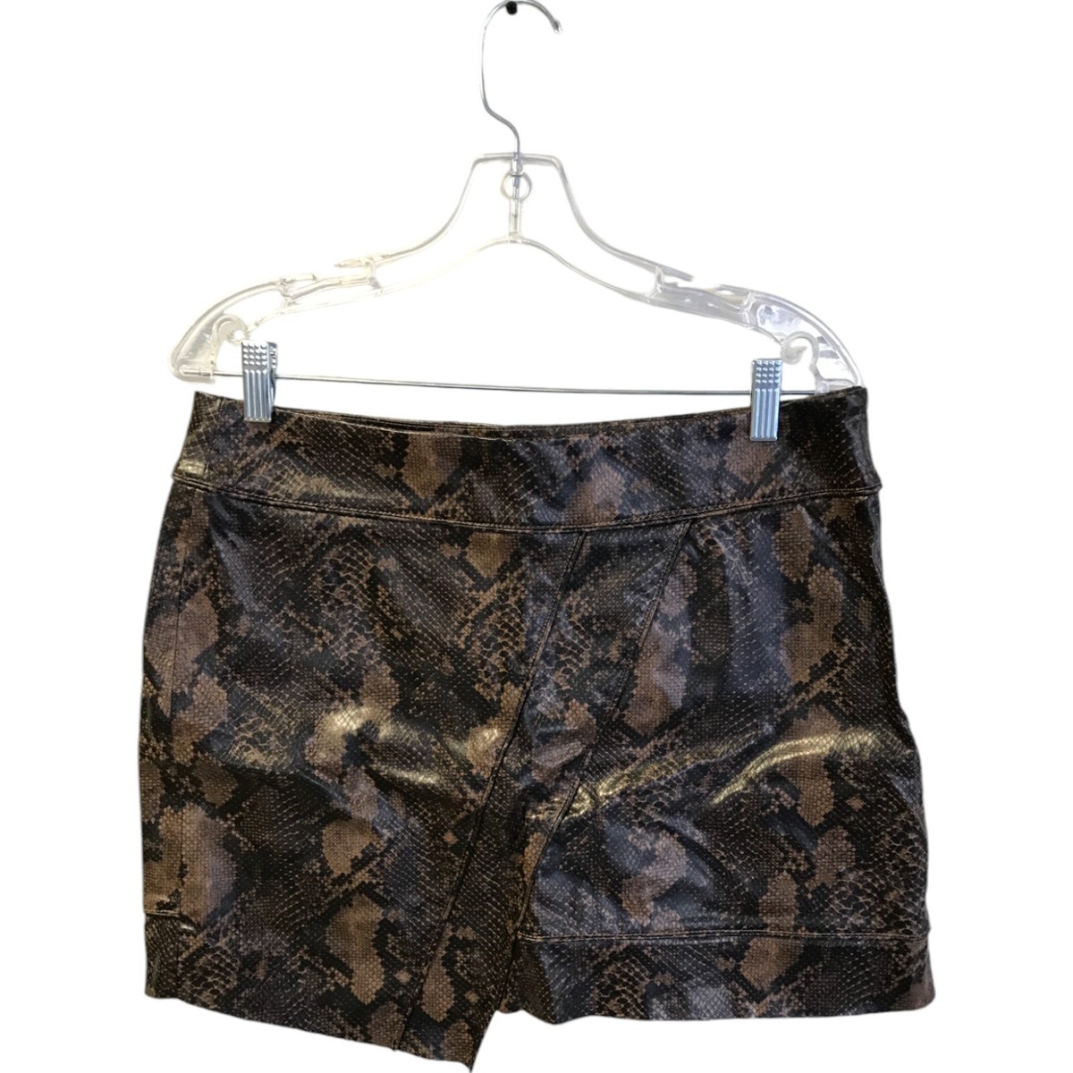 Animal Print Snake Print Mini Skirt Zara Zara SNAKE PRINT SKIRT