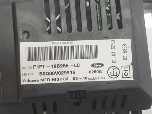 F1FT18B955LC écran multifunction pour FORD C-MAX CEU TREND 2014 2201388 2305070 - Imagen 3 de 6