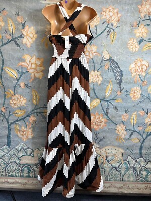 Anthropologie Plenty by Tracy Reese Printed Halter Maxi Dress Size XS | eBay