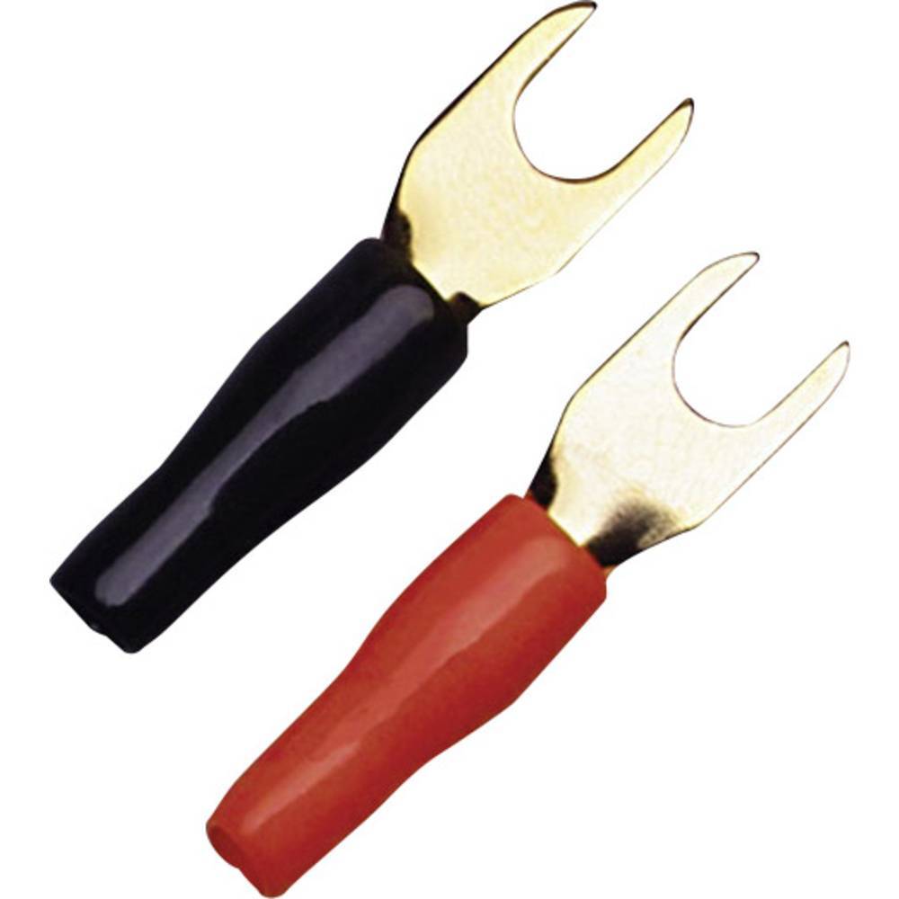 Sinuslive KSI-4P10 Capocorda a forcella 4 mm² Ø foro=5 mm Parzialmente isolato