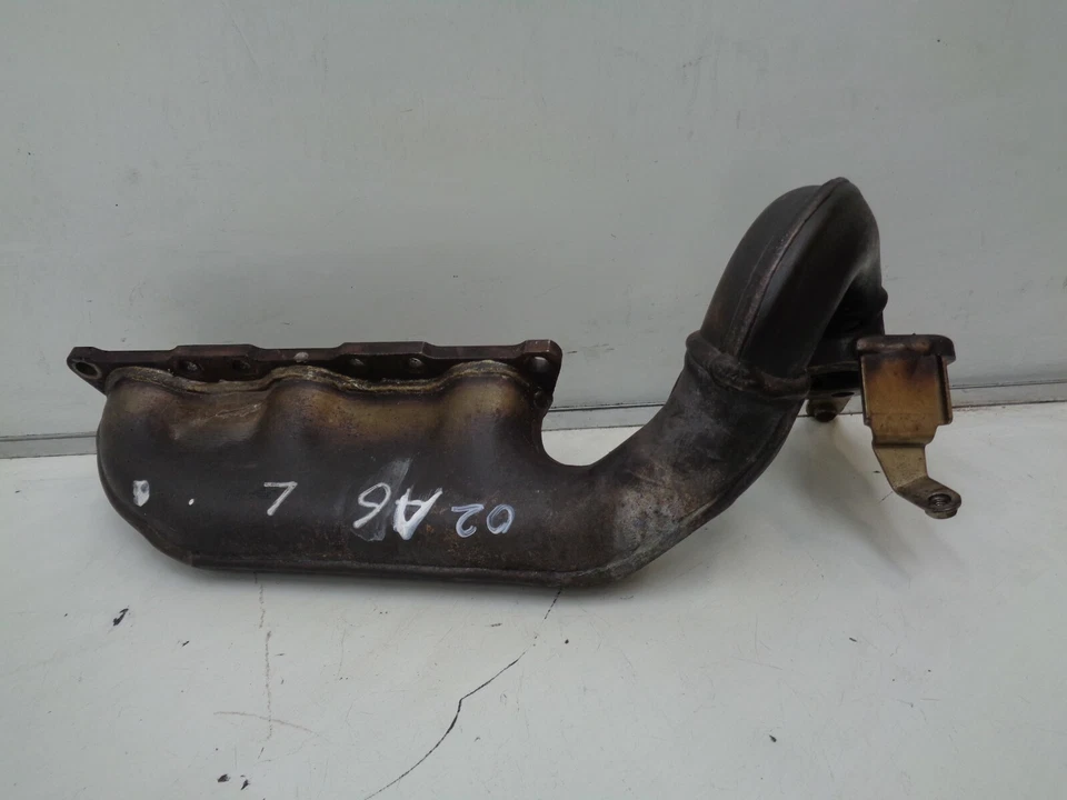 Colector de escape izquierdo para conductor Audi A6 Quattro 2001-2005 6 cilindros OEM AK2108187 Foto 4 de 4