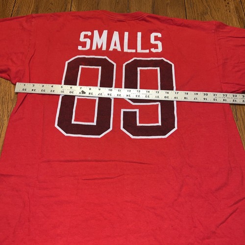 Crack Rocks And Jump Shots Shirt 89 Biggie Smalls Size XL Red Rap Hip Hop - Picture 7 of 7