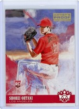 2018 Panini Diamond Kings Baseball Artist Proof Rookie #73 Shohei Ohtani #33/99