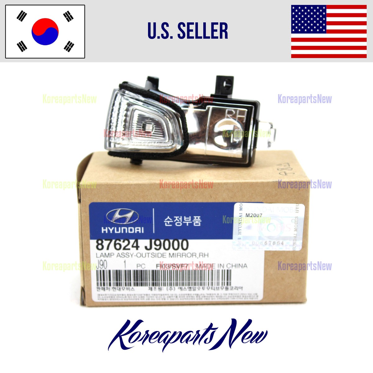 View Mirror Turn Signal Lens Right PASSN ⭐OEM⭐ 87624J9000