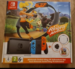Adventure Nintendo Switch Console Ring Fit Bundle Ring Fit Adventure