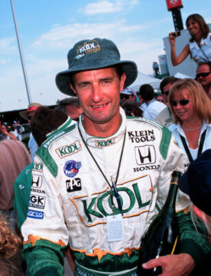 Barry green was happy to end up with a podium finish after both of- Old Photo