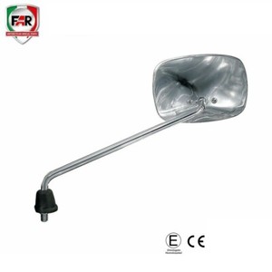 Specchietto Retrovisore Sinistro Per Piaggio Beverly 300 I.e. 2010 - Cromo, Omologato FAR - Foto 1
