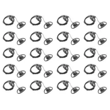 20X 2Pin Ptt Headset Earpiece Mic For Motorola GP88S GP300 GP68 A6 A10 A12 Radio
