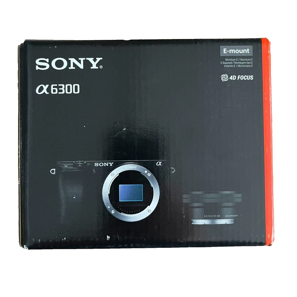 Sony Alpha 6300 E-Mount Sys­tem­ka­me­ra L-Kit 16-50 mm Objektiv 24 MP NEU - Bild 2 von 4