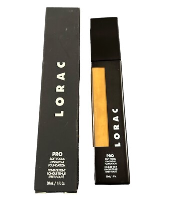LORAC PRO Soft Focus Longwear Foundation 17 MEDIUM DARK 1oz - New In Box