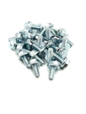 (25) M6-1.0 x 12 or M6x12 6mm x 12mm  Standard 10mm Head Hex Bolt Zinc