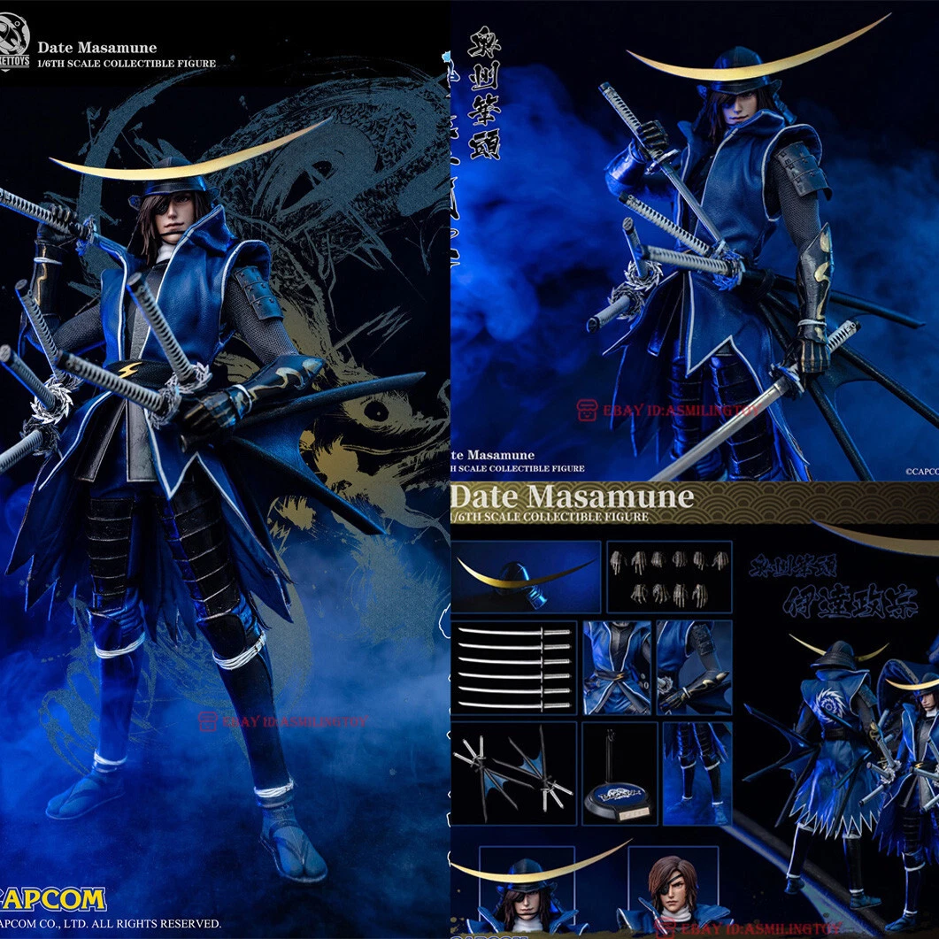 Rocket Toys 1 6 ROC 001 BASARA Date Masamune Action Figure IN
